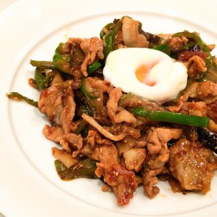 市販の甘味噌で！豚肉と野菜の甘味噌炒め